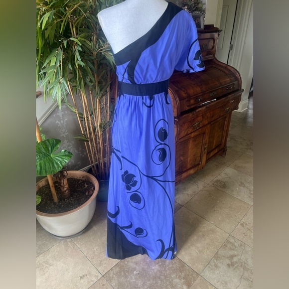 TIBI ladies NWT 100% silk one shoulder dress. Size 4. Zipper on side gor… - Picture 4 of 16